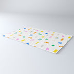 Fun colorful abstract summer shape pattern Rug Gallery Image 3