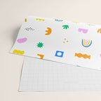 Fun colorful abstract summer shape pattern Wrapping Paper Gallery Image 2