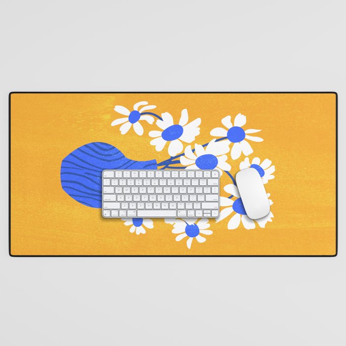 Flower Market 02: Los Angeles | Color Series Desk Mat Gallery Image 1