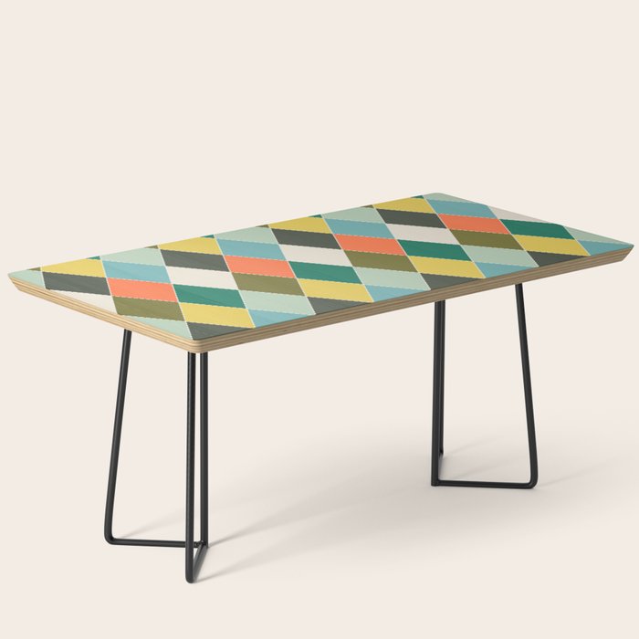 Retro Harlequin - Vintage Colors Coffee Table Gallery Image 1