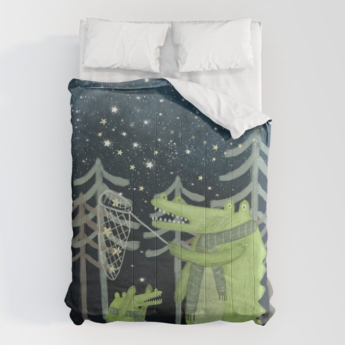 crocodoodle stars Comforter Gallery Image 6