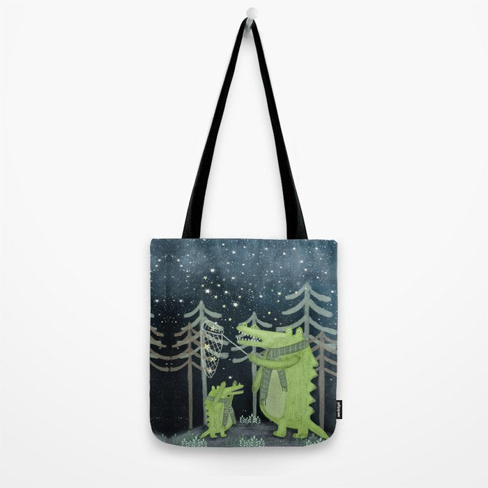 crocodoodle stars Tote Bag Gallery Image 2