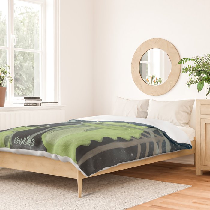 crocodoodle stars Duvet Cover Gallery Image 2