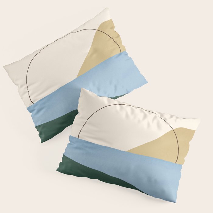 Coastal Landscape 1 Pillow Sham Gallery Image 3