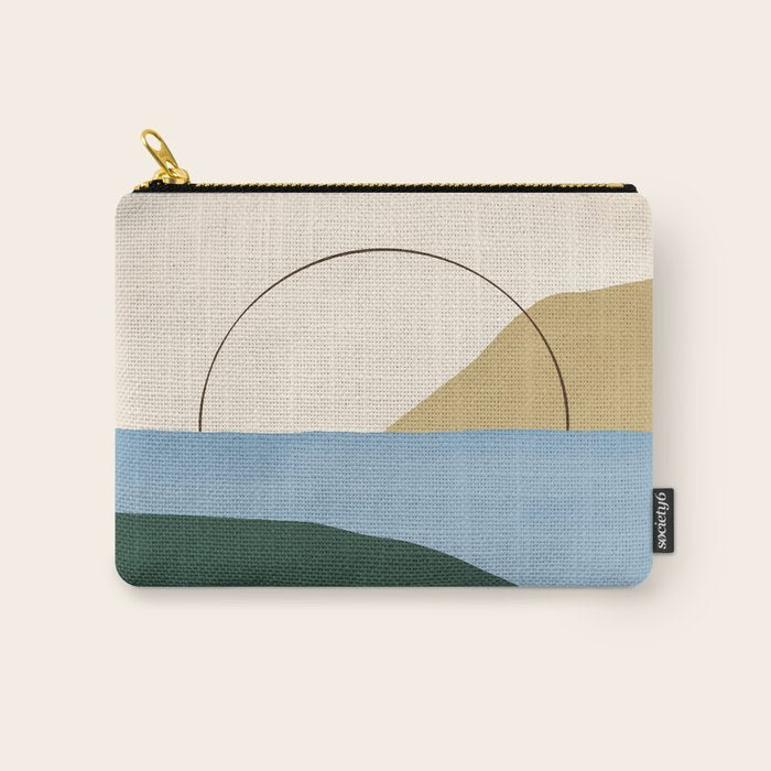 Coastal Landscape 1 Carry All Pouch Gallery Image 1