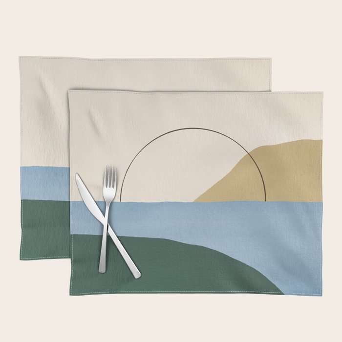 Coastal Landscape 1 Placemat Gallery Image 1