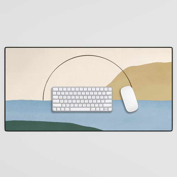 Coastal Landscape 1 Desk Mat Gallery Image 1