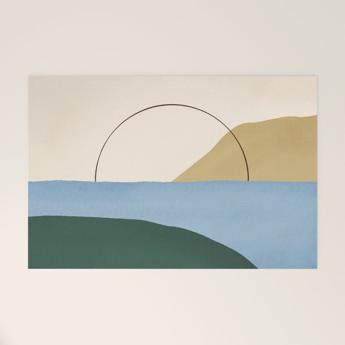 Coastal Landscape 1 Welcome Mat Gallery Image 1