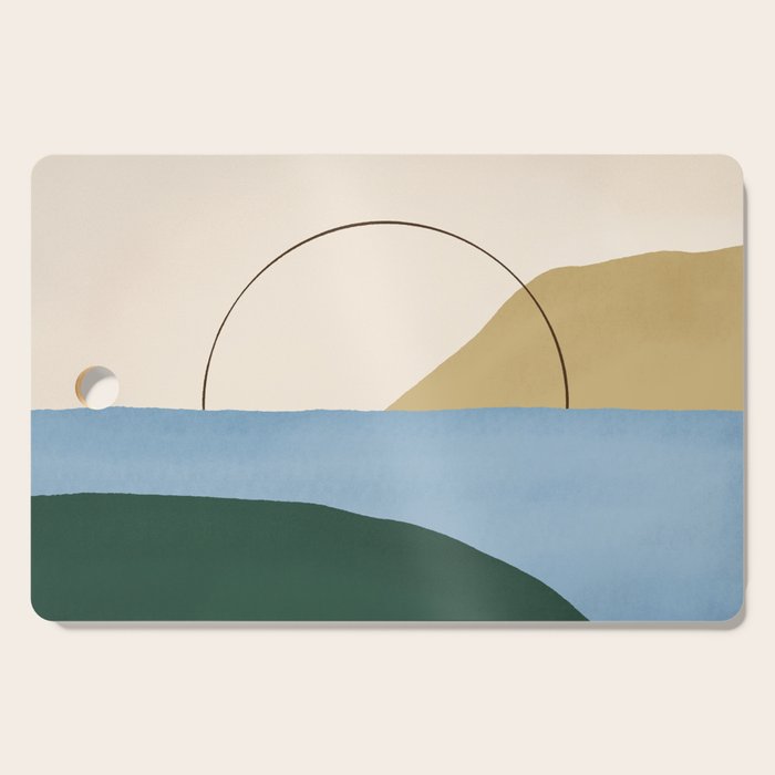 Coastal Landscape 1 Cutting Board Gallery Image 1