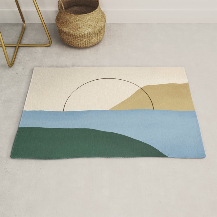 Coastal Landscape 1 Rug Gallery Image 1