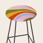 Candy Paint: Sunrise | Mid Century Retro Edition Stool Gallery Image 2