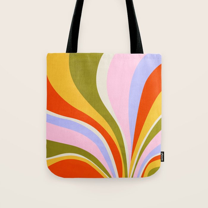 Candy Paint: Sunrise | Mid Century Retro Edition Tote Bag Gallery Image 1