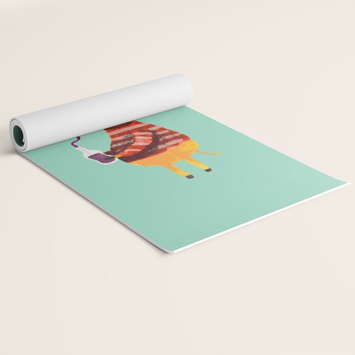 Crazy Straw Yoga Mat Gallery Image 2