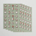 Hedgehog Yoga Wrapping Paper Gallery Image 3