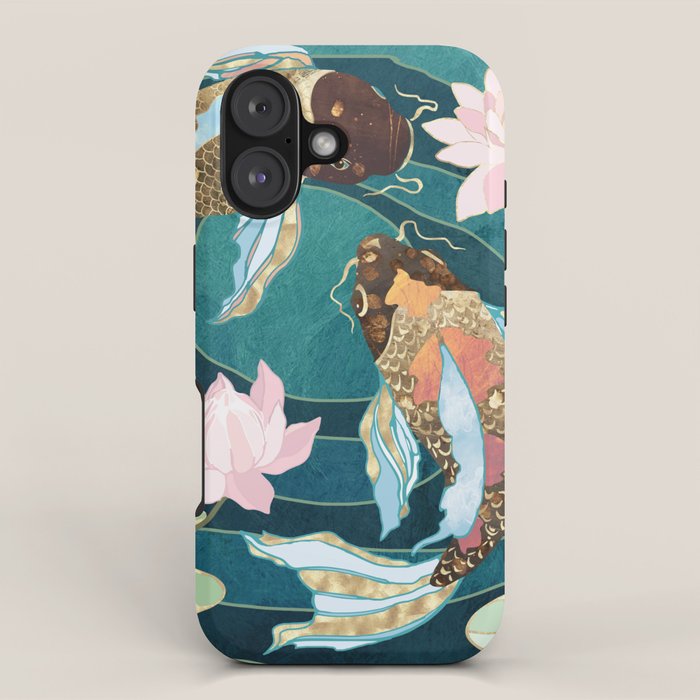 Metallic Koi III iPhone Case Gallery Image 1