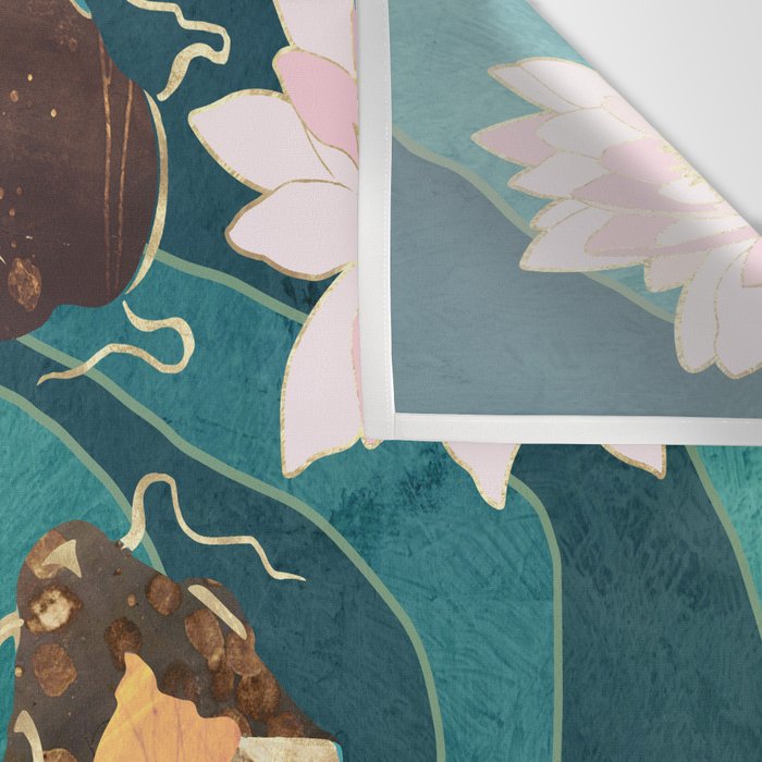 Metallic Koi III Wall Tapestry Gallery Image 3