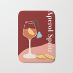 Aperol Spritz Cocktail Bath Mat Gallery Image 1
