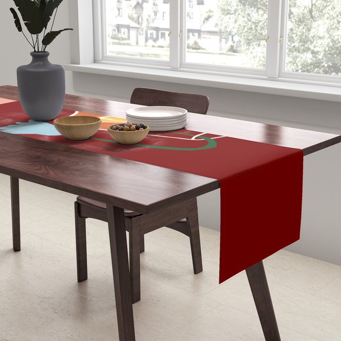 Aperol Spritz Cocktail Table Runner Gallery Image 2