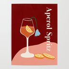 Aperol Spritz Cocktail Poster Gallery Image 4