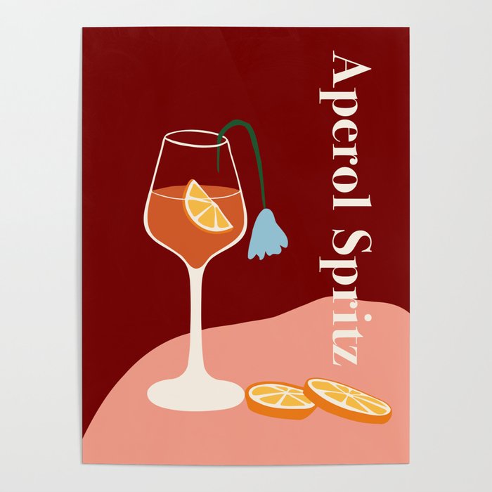 Aperol Spritz Cocktail Poster Gallery Image 4