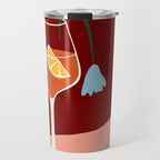 Aperol Spritz Cocktail Travel Mug Gallery Image 1