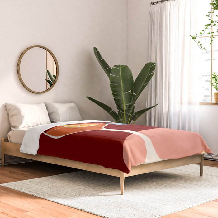 Aperol Spritz Cocktail Comforter Gallery Image 2
