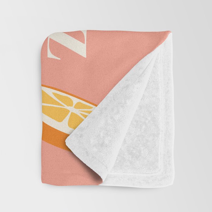 Aperol Spritz Cocktail Throw Blanket Gallery Image 3