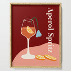 Aperol Spritz Cocktail Serving Tray Gallery Image 1