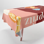 Aperol Spritz Cocktail Tablecloth Gallery Image 1