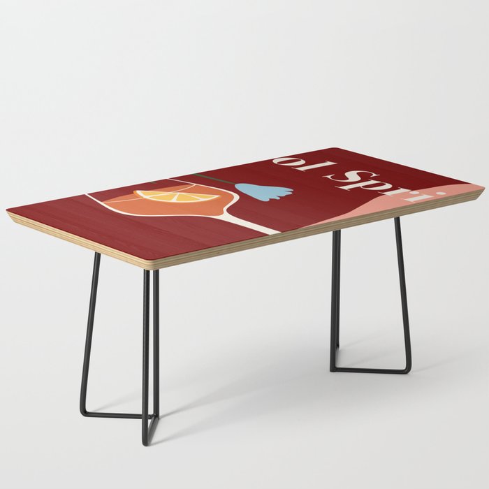 Aperol Spritz Cocktail Coffee Table Gallery Image 1