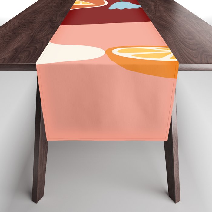 Aperol Spritz Cocktail Table Runner Gallery Image 1