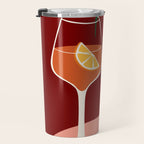 Aperol Spritz Cocktail Travel Mug Gallery Image 3