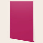 Magenta Pink Solid Color Wallpaper Gallery Image 2