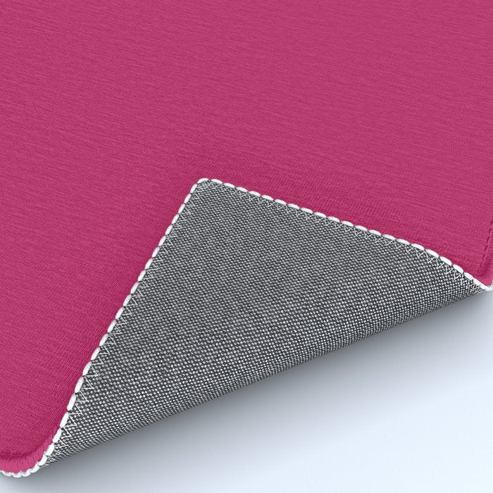 Magenta Pink Solid Color Rug Gallery Image 4