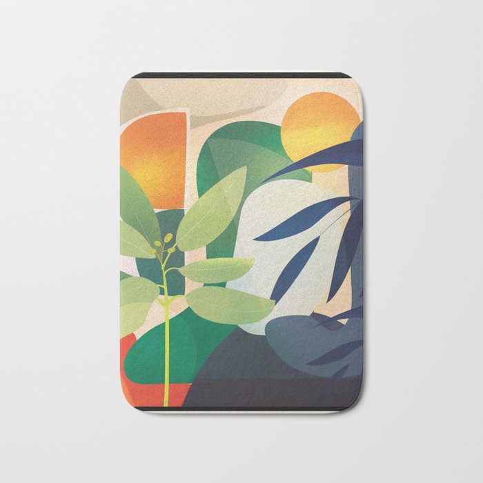 Sunrise Garden 14 Bath Mat Gallery Image 1