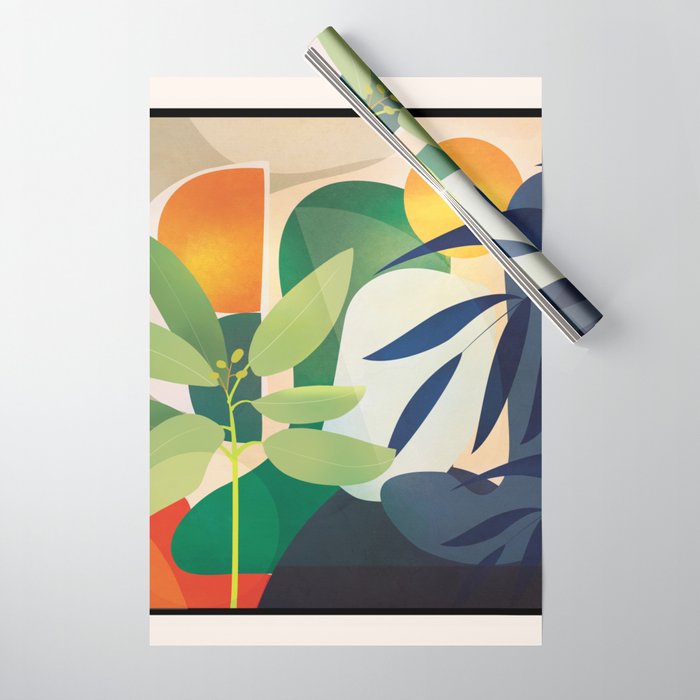 Sunrise Garden 14 Wrapping Paper Gallery Image 1
