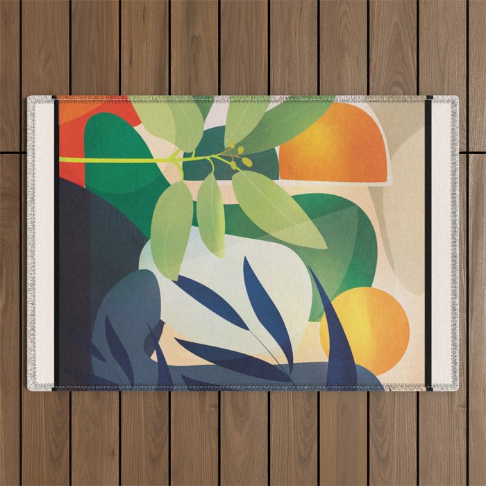 Sunrise Garden 14 Outdoor Rug Gallery Image 1