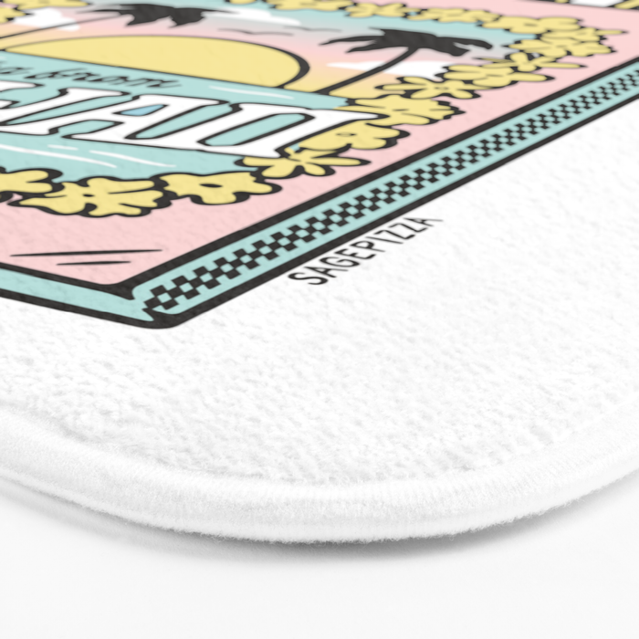 Hawaii Matchbox Bath Mat Gallery Image 3