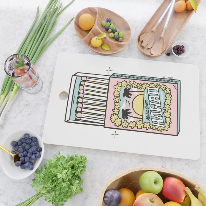 Hawaii Matchbox Cutting Board Gallery Image 2