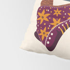 Retro Roller Skates - Fuchsia & Orange Pillow Sham Gallery Image 4
