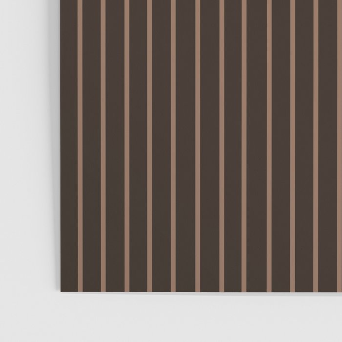 Color Block Lines XLI Dark Mocha Poster Gallery Image 3