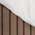 Color Block Lines XLI Dark Mocha Comforter Gallery Image 4