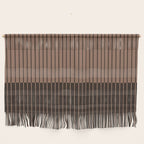 Color Block Lines XLI Dark Mocha Wall Hanging Gallery Image 1