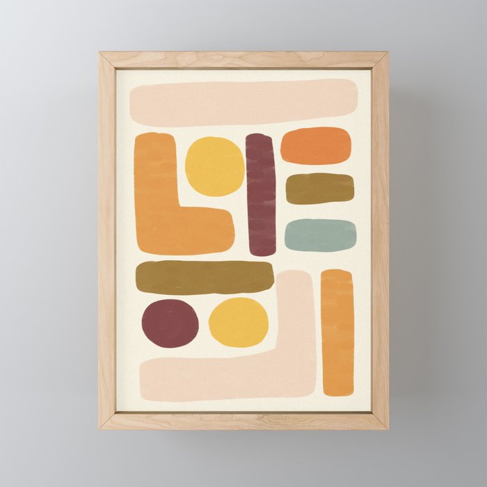 Abstract No.12 Mini Art Print Gallery Image 1