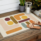 Abstract No.12 Outdoor Rug Gallery Image 2