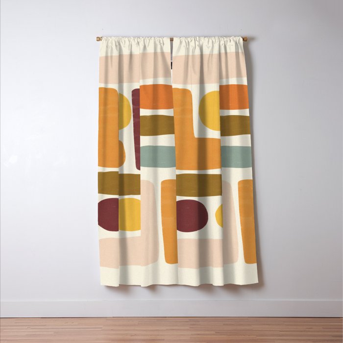 Abstract No.12 Window Curtain Gallery Image 3