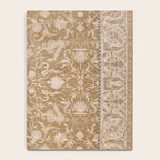Antique Indian Savonnerie Caramel Beige Notebook Gallery Image 4