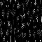 Black wildflowers Coffee Mug Gallery Image 2