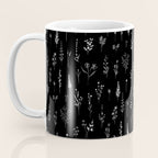 Black wildflowers Coffee Mug Gallery Image 3