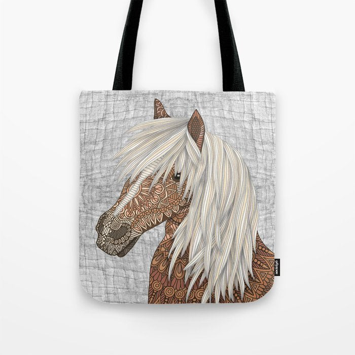 Haflinger Horse Tote Bag Gallery Image 1